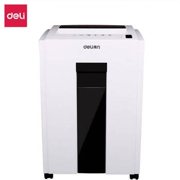 得力9953碎纸机 商用办公颗粒文件粉碎机 多功能高保密