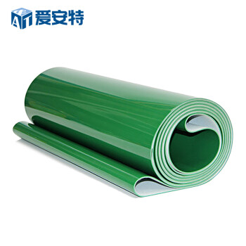 A&T 绿色PVC平皮带3350*600*7 厚度7mm P32-15.10-3350-600