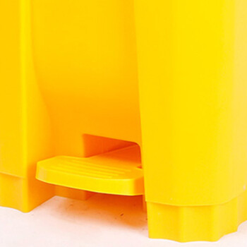 【黄色30L】医疗垃圾桶黄色加厚大号脚踏式废物回收垃圾桶带盖诊所
