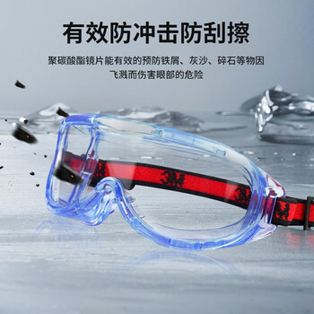 3M1623AF护目镜防风防尘防雾骑行防护眼镜工业防切割飞溅专用