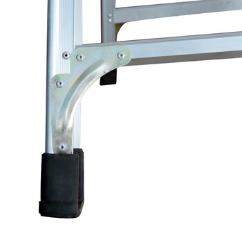 兴航发 铝合金宽邦人字梯4M 含顶11步加宽加厚加固人字梯工程梯 室内外铝梯子