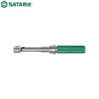 世达（SATA）96221 专业级可调式换头扭力扳手1-5Nm