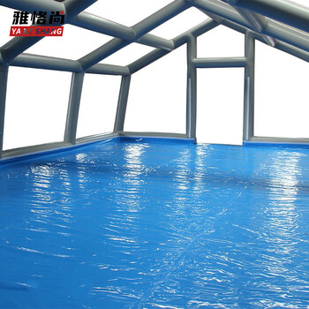 雅恪尚 充气帐篷抗震救灾应急救援野外工程加厚施工帐篷防雨充气防寒帐篷 7.6m*11.6m