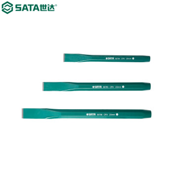 世达（SATA）09163 3件套扁凿