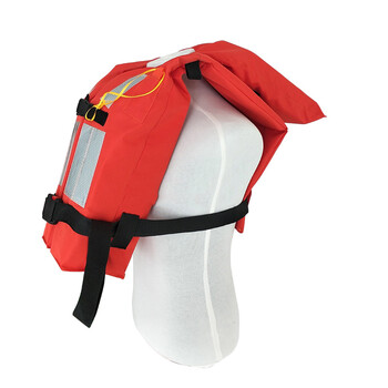 鸣固国际航行船舶使用浮力150N型船用新标准救生衣远海洋船舶CCS认证船检救生衣1件