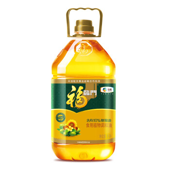 福临门 食用油 添加10%西班牙进口橄榄油 橄榄清香食用植物调和油 5L 中粮出品