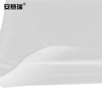 安赛瑞 劳保圆领棉质短袖T恤 夏季吸汗工作汗衫 物业工作服内搭餐饮团队 白色 XXL码 11254