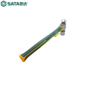 世达（SATA）92301 玻璃纤维柄圆头锤0.5磅