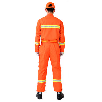 威陆消防抢险救援服消防服套装消防员战斗服应急训练服救援队队服救援装备 上衣+裤子