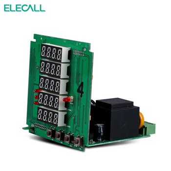 伊莱科(ELECALL)数显三相电流电压频率组合表ELE-3UIF25/35五排数字显示 白色 AC400/5A/450V/50Hz 7 