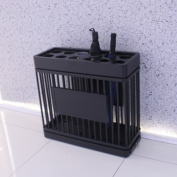 迪恩斯（DEANS）雨伞架酒店大堂高档商用雨伞收纳放伞架售楼部雨伞放置架公司银行雨伞存放架 J-53黑色烤漆