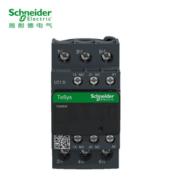 施耐德电气 TeSys LC1D系列三极交流接触器LC1D25M7C 25A 线圈电压220V 50/60Hz