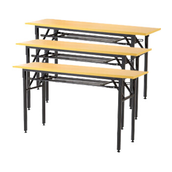 聚远 JUYUAN 折叠桌子 长条桌简易桌 120*40*75 一个装 此单品不零售 下单请联系客服 企业定制