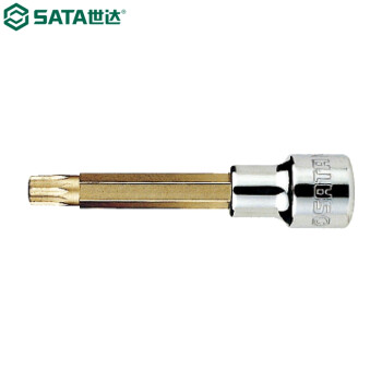 世达（SATA）25807     12.5MM系列100MM长12角旋具套筒M16