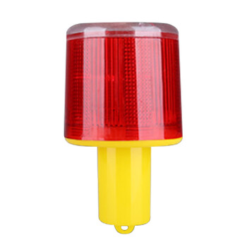 金诗洛 KSL177 太阳能警示灯 LED交通信号灯 爆闪灯 夜间路障灯 道路施工交通安全指示灯 磁铁式