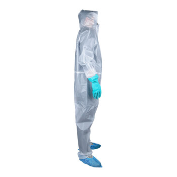 大杨523连体防护服雨衣 2件 170/190XXL码 不渗漏防尘防飞沫阻隔服隔离服 白色 定制