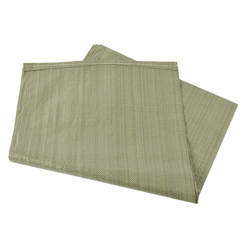 益美得 LH1133蛇皮袋PP编织袋麻袋快递打包袋耐磨垃圾清运袋防洪沙包 灰标准100*120cm 50只/包