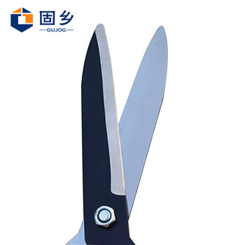 固乡园艺草坪剪 花剪修花剪刀 修枝剪 花木草坪剪子 大剪刀 绿化工具 剪草粗枝 园林绿篱剪刀【圆柄顺手剪】