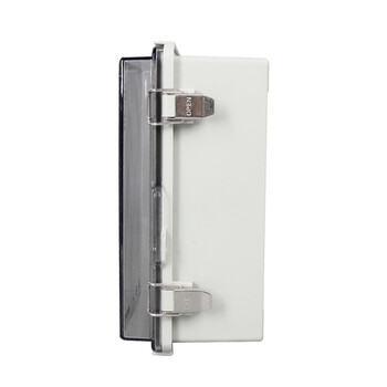 BOWERY户外卡扣式防水盒监控电源箱防水接线盒ABS塑料翻盖密封盒160*210*100透明盖型 1个