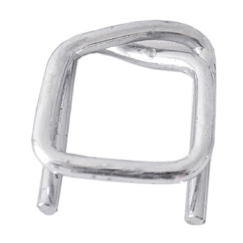 飞尔（FLYER）纤维带用回型打包扣  聚酯柔性打包带卡扣 适合宽16mm用 50只装【FLb685】