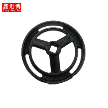 鑫迅博消防栓65加厚铁皮手轮（方孔）手动旋转阀门开关消火栓配件
