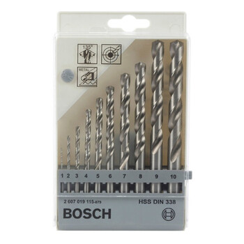 钻头组 F 博世/BOSCH 2607019115-879 Φ1-Φ10 10支/盒 全套