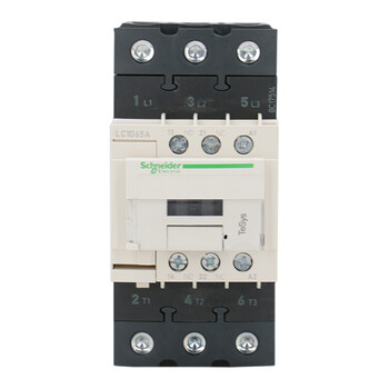 施耐德电气 TeSys D Everlink系列三极接触器LC1D50AM7C 50A 220V 50/60Hz