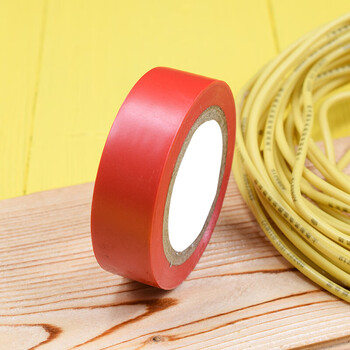 飞尔（FLYER）PVC胶带胶布 防水胶布【红色18mm×20m】15卷起订