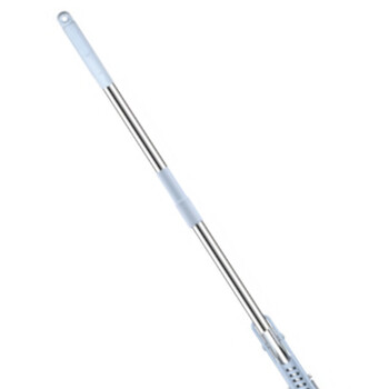 亿丽佳 对折式海绵拖把吸水墩布免手洗自动胶棉地板挤水式拖布 （除尘大师）大号对折伸缩杆33cm 10件/组