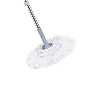 亿丽佳 必卡锁旋转拧水拖地免手洗拖把棉线挤水拖布老式墩布