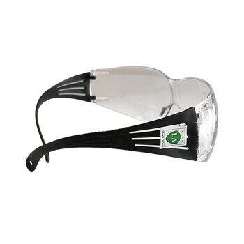 3M SF201AS防护眼镜 防刮擦防冲击 超轻贴面型防护眼镜 一副装 【新人专享】