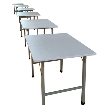 海斯迪克 HK-679 操作工作台 裁剪台板检验台打包台 常规刨花板2.4*1.2米含加厚脚架