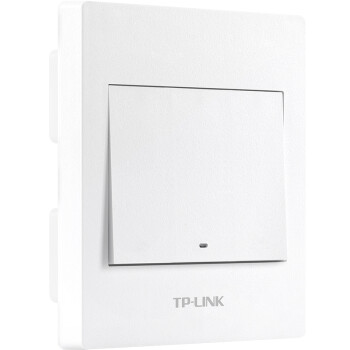 TP-LINK 无线智能面板开关 智能灯控墙壁感应定时开关智能联动wifi手机远程智能家居Wi-Fi零火版单键SWA110