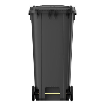 科力邦（Kelibang) 户外垃圾桶 大号加厚240L分类垃圾桶带盖市政物业商用环卫垃圾桶挂车 灰色 KB1037 其他
