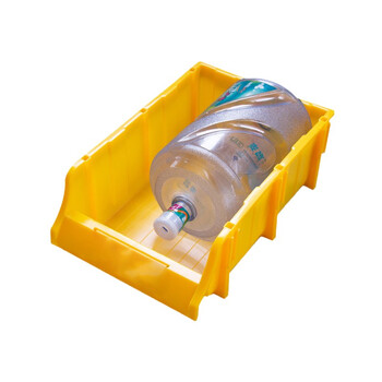 京度货架零件盒物料盒收纳盒工具盒螺丝盒五金盒分类盒加厚斜口款640*400*220mm