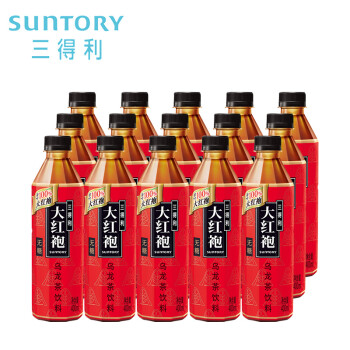 三得利 Suntory 大红袍 无糖 饮料口味甘醇 整箱400ml*15,降价幅度20.5%