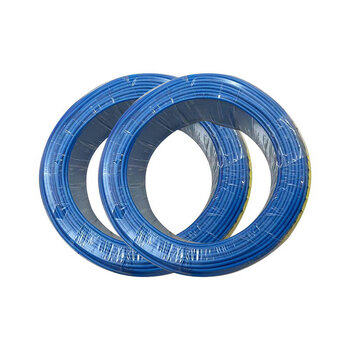 盛亿芯 BV 单芯铜芯导线4平方蓝色（1盘/100米）