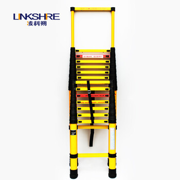 凌科朔（LINKSHIRE）2米绝缘单面伸缩梯 绝缘梯 玻璃钢 电力电工绝缘单面梯2米