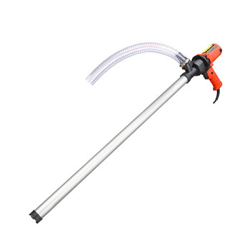 鸣固 电动抽油泵手提式大功率油桶泵220V柴油泵抽油器加油泵加油机 1300W（铝合金-不配软管）