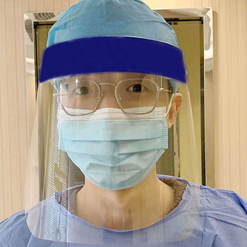 谋福CNMF 防护面屏透明防护面罩一性面罩海绵面罩防泼溅面屏【顺丰直发：5个起】（防护面罩 高等级） 623L