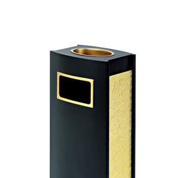 南 GPX-208C 南方精工座地烟灰桶 黑色 座地垃圾桶垃圾箱果皮桶 酒店大堂电梯口烟灰桶