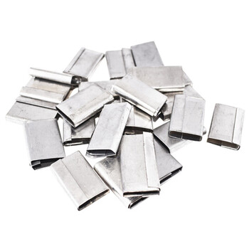 飞尔（FLYER）铁皮打包扣 PP打包带用扣子 12-15mm通用铁皮扣1kg 约200只【FLJD236】