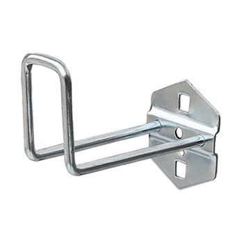 稳斯坦 WST017 工具挂板挂钩 方孔板洞洞板货架物料架挂钩 单斜挂钩150mm