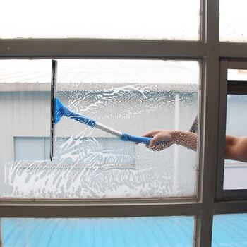 CT施达 TM-SW 35/4 可转向玻璃刮子擦窗器套装 配可伸缩长杆玻璃清洁工具刮水器 配35cm调向玻璃刮4件套