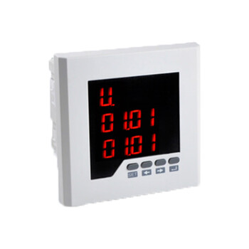 伊莱科(ELECALL)全电量三相多功能电力仪表ELE-3D2白色RS485通讯+3路开关量输出7