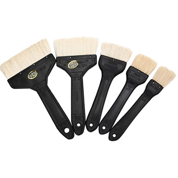 兰诗（LAUTEE）DS-A200 聚酯漆刷 羊毛刷 油漆刷清洁刷子乳胶涂料刷 2寸A型20个装