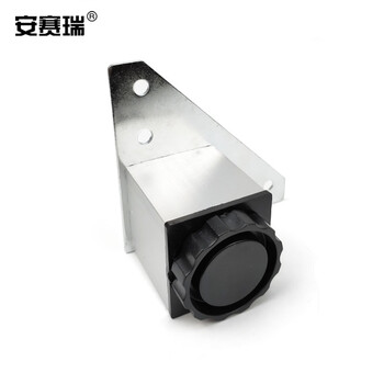 安赛瑞 铝合金方形柜脚（4个装）办公家具支撑腿桌子橱柜衣柜沙发增高脚垫柜腿 可调节脚垫 10cm 26709