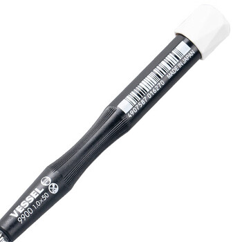 VESSEL威威进口No.9900一字螺丝刀手机钟表维修螺丝批 1.0x50mm