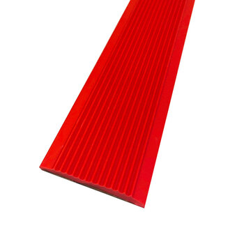 冰禹 BYlf-542 自粘式PVC楼梯平面橡胶条 防滑条 台阶过道防滑条 蓝色4cm*2m