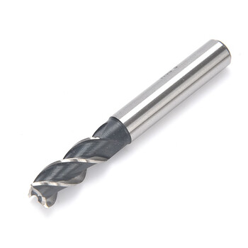 上工 粗齿直柄立铣刀粗柄铣刀铣削加工刀具3刃高速钢 15mm 可定制